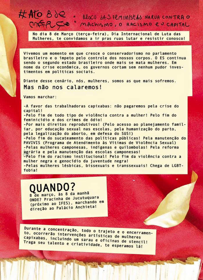 Manifesto Mulheres