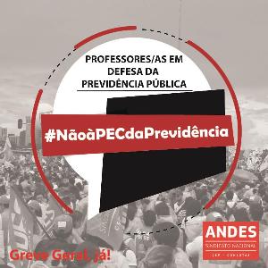 nao a pec da previdencia