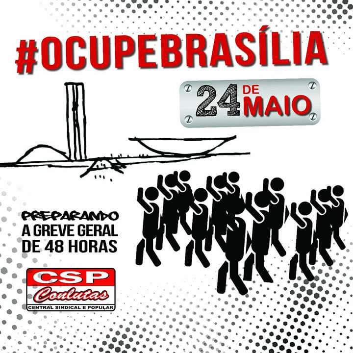 CSP ocupa Braslia