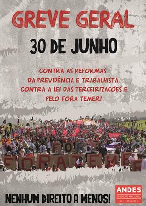 greve 30 junho andes reduz