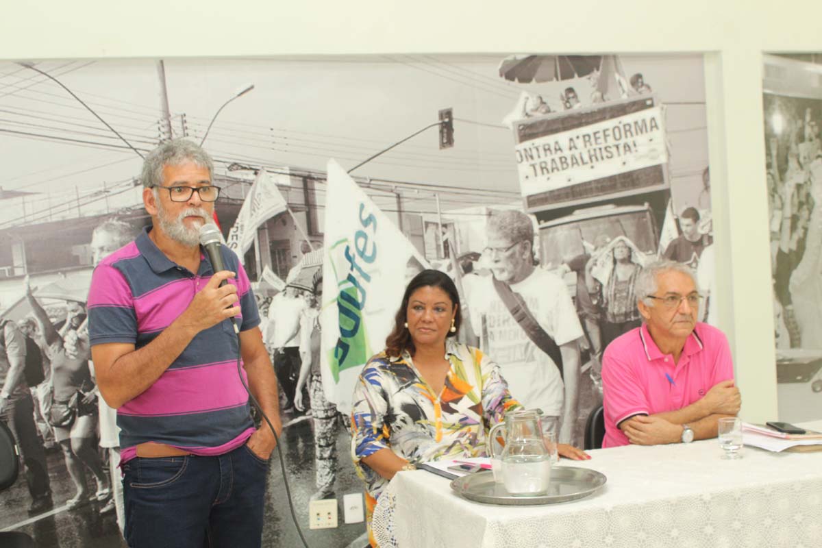 Rocha encontro aposentados