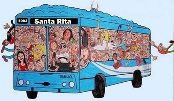 bus lotado